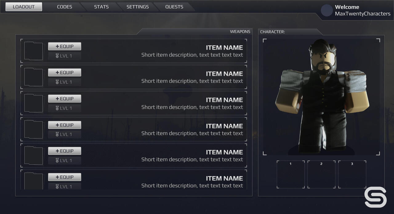 Roblox User Interface Design Roblox User Interface Design