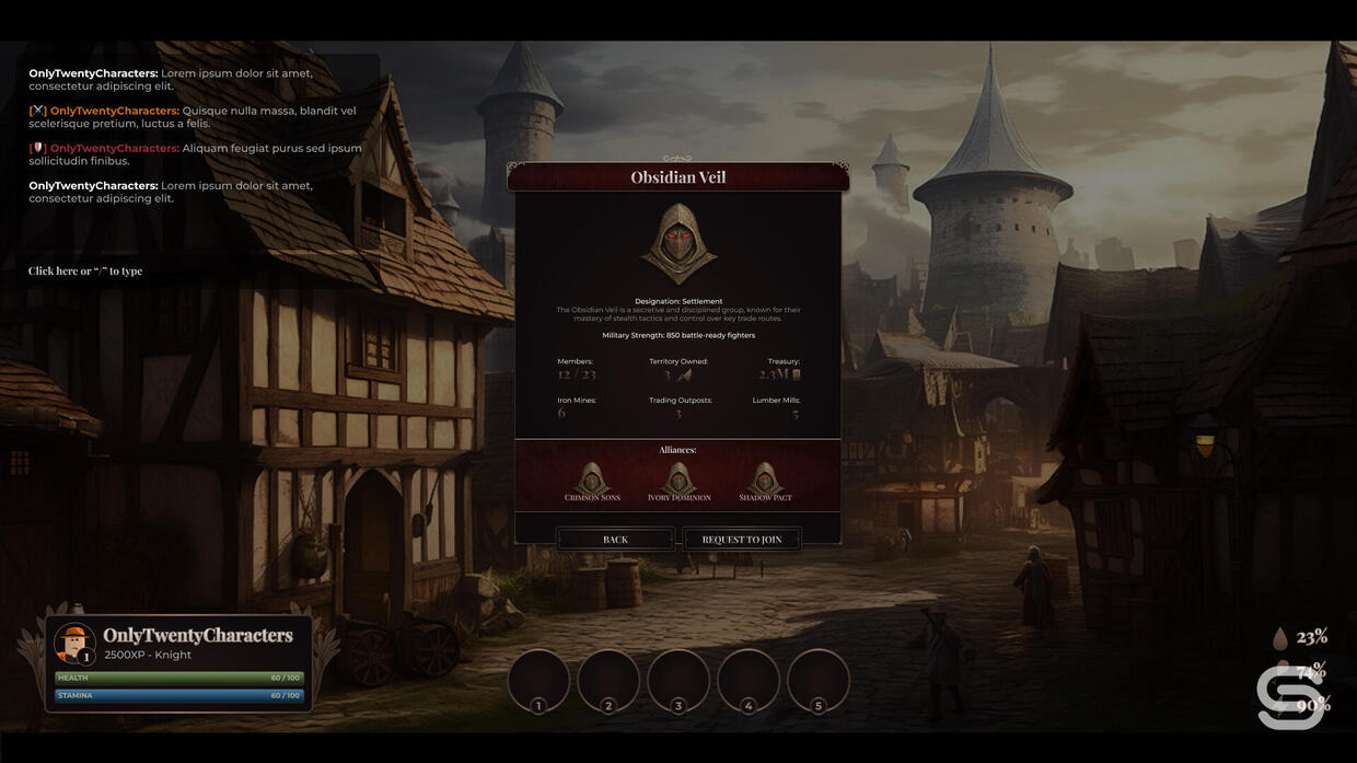 ROBLOX Edo Shoguns Legacy Game User Interface Design ROBLOX Edo Shoguns Legacy Game User Interface Design