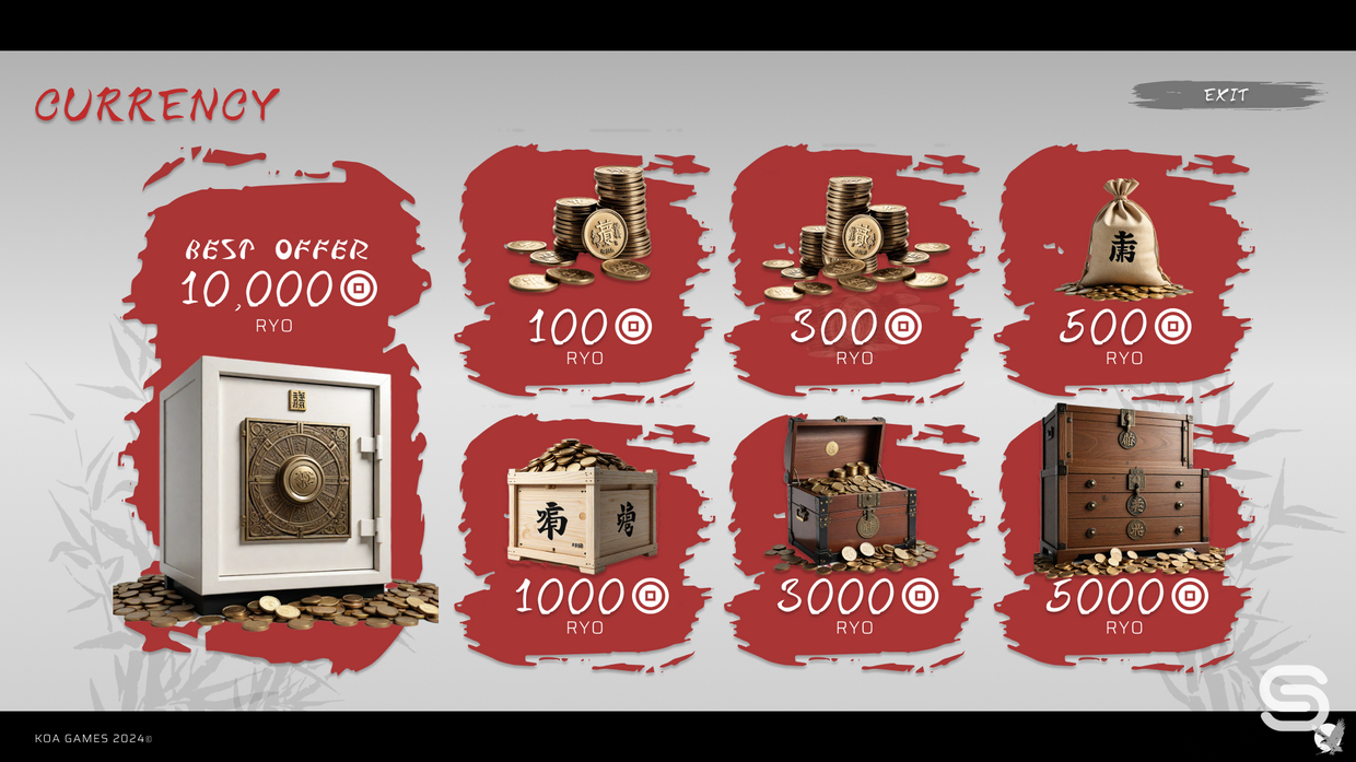 ROBLOX Edo Shoguns Legacy Game User Interface Design Roblox User Interface Design