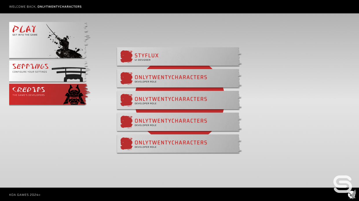 ROBLOX Edo Shoguns Legacy Game User Interface Design ROBLOX Edo Shoguns Legacy Game User Interface Design