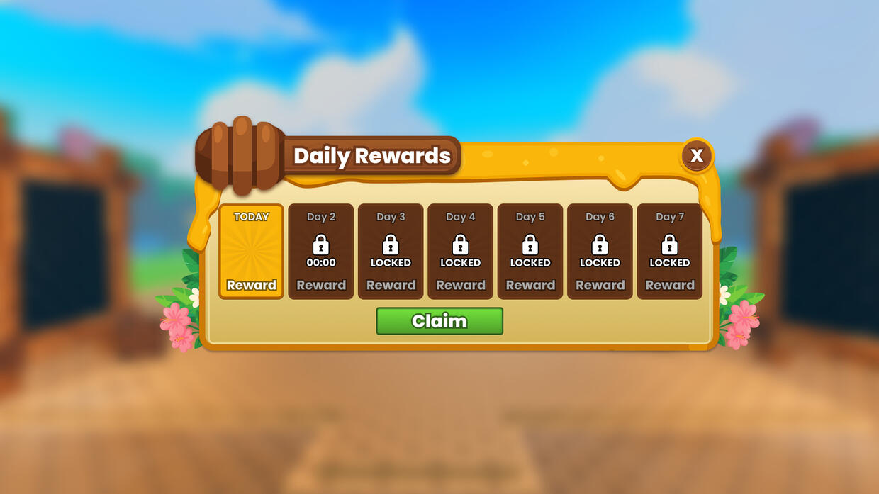 ROBLOX Catch a Bee Roblox Game UI User Interface Design ROBLOX Catch a Bee Roblox Game UI User Interface Design